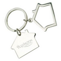 House Shaped Design Key Ring